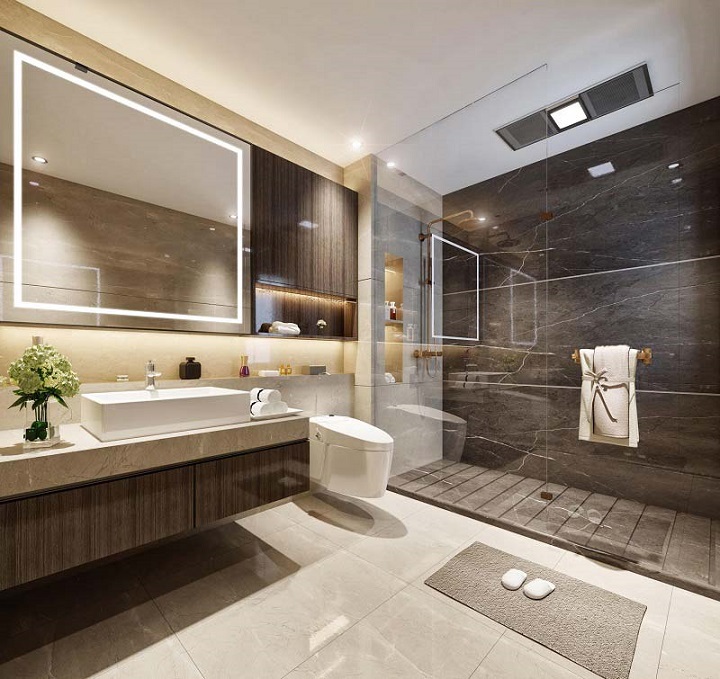 Mẫu Thiết kế nhà tắm đẹp